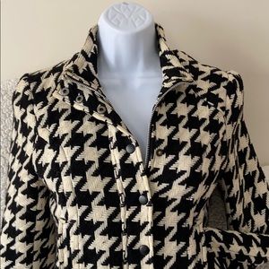 Houndstooth H&M Coat
